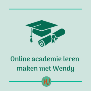 Online academie leren maken