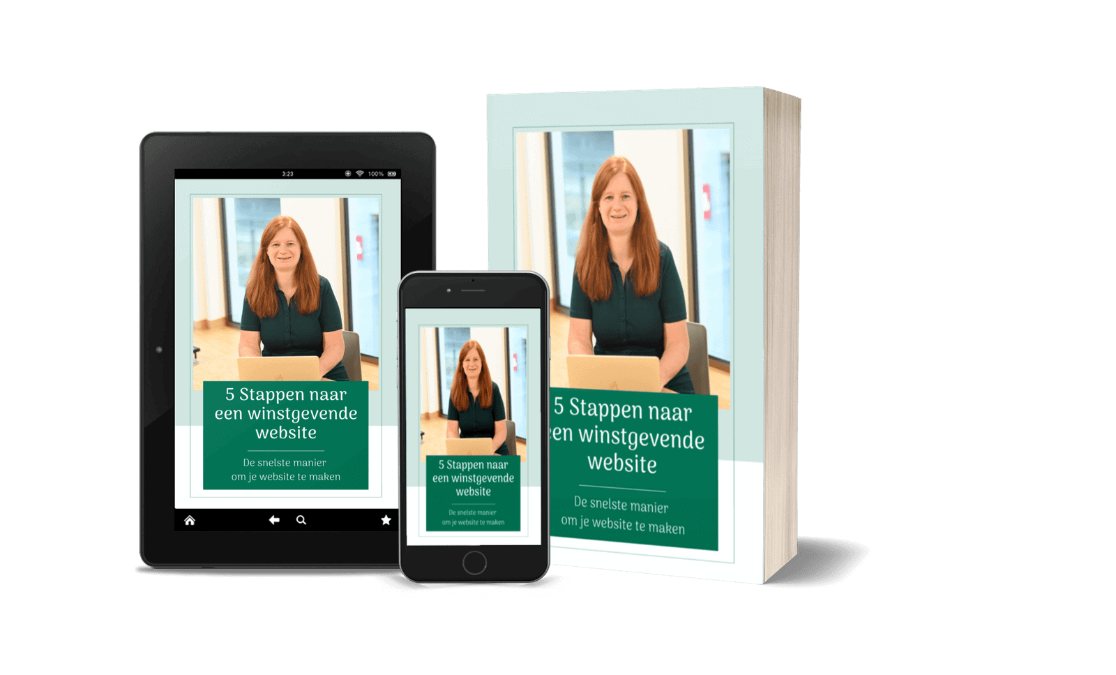 cover- 5 stappen naar een winstgevende website