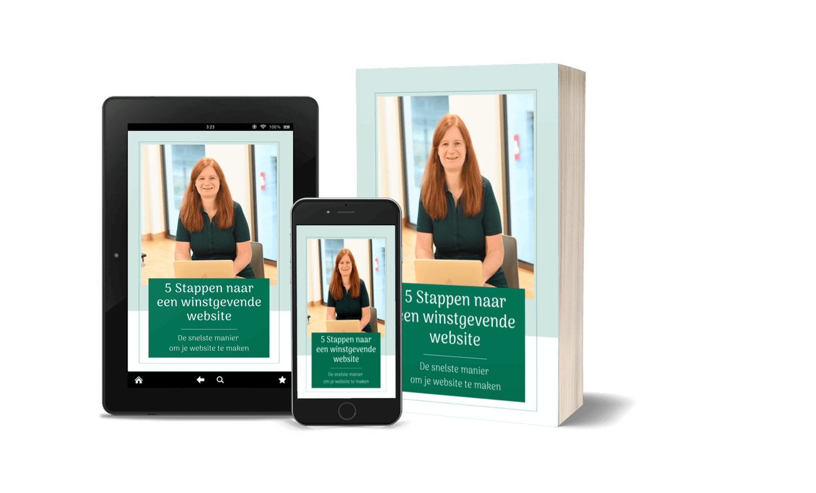 Gratis ebook 5 stappen naar een winstgevende website